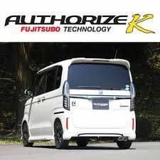 JF3　N-BOXカスタム　フジツボオーソライズK　2本出しマフラー