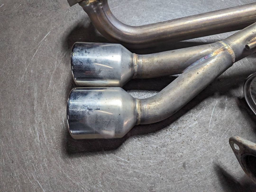 JF3　N-BOXカスタム　フジツボオーソライズK　2本出しマフラー