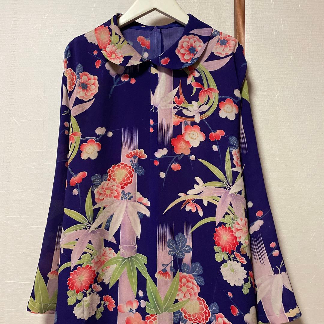 専用　シュウ様　新春　お値下げ　大正ロマン縮緬\