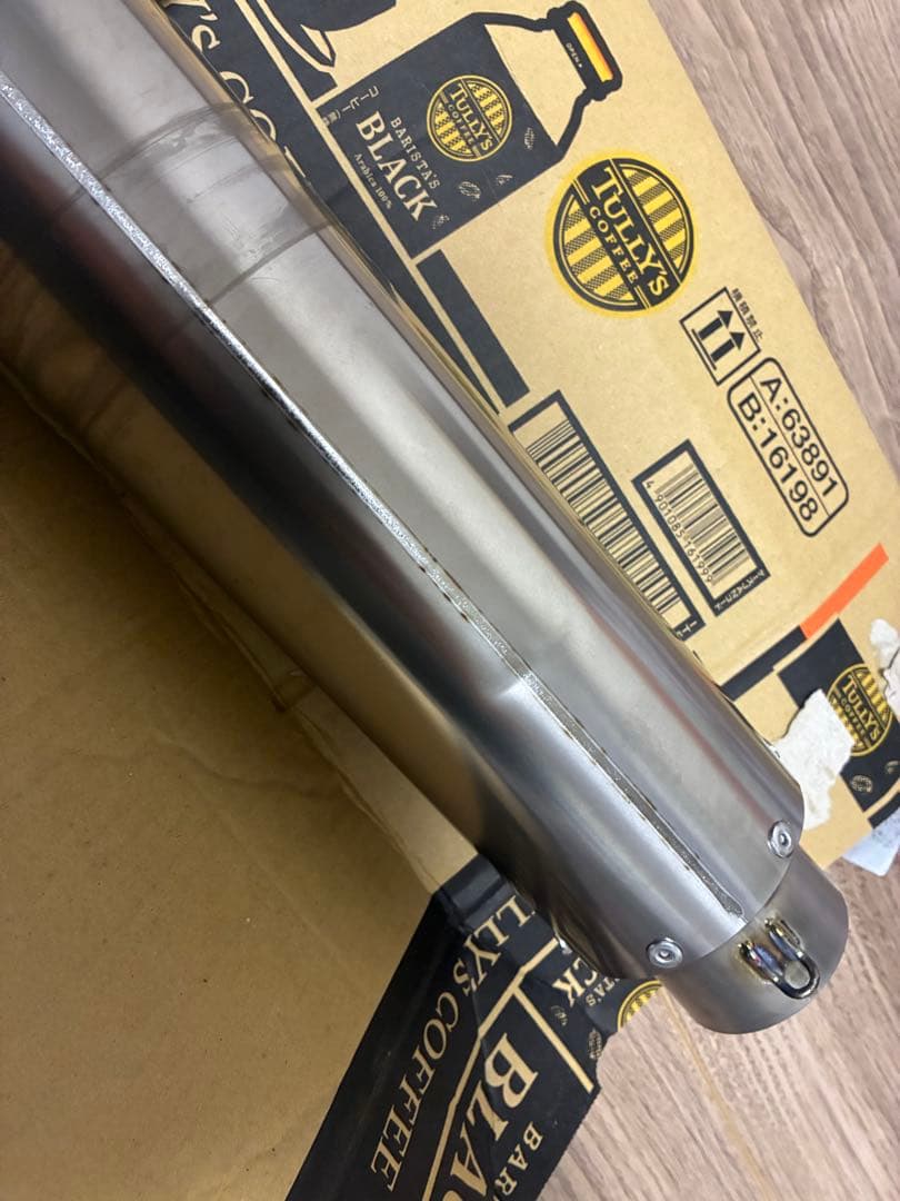 アサヒナレーシング　チタンGPフォーミュラサイレンサー　汎用品