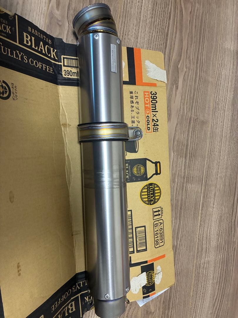 アサヒナレーシング　チタンGPフォーミュラサイレンサー　汎用品