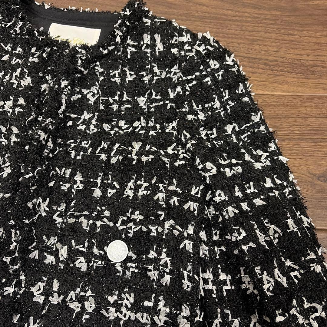 グレースコンチネンタル　ダイアグラム　ツイードジャケット　36 ジュールトルニエ