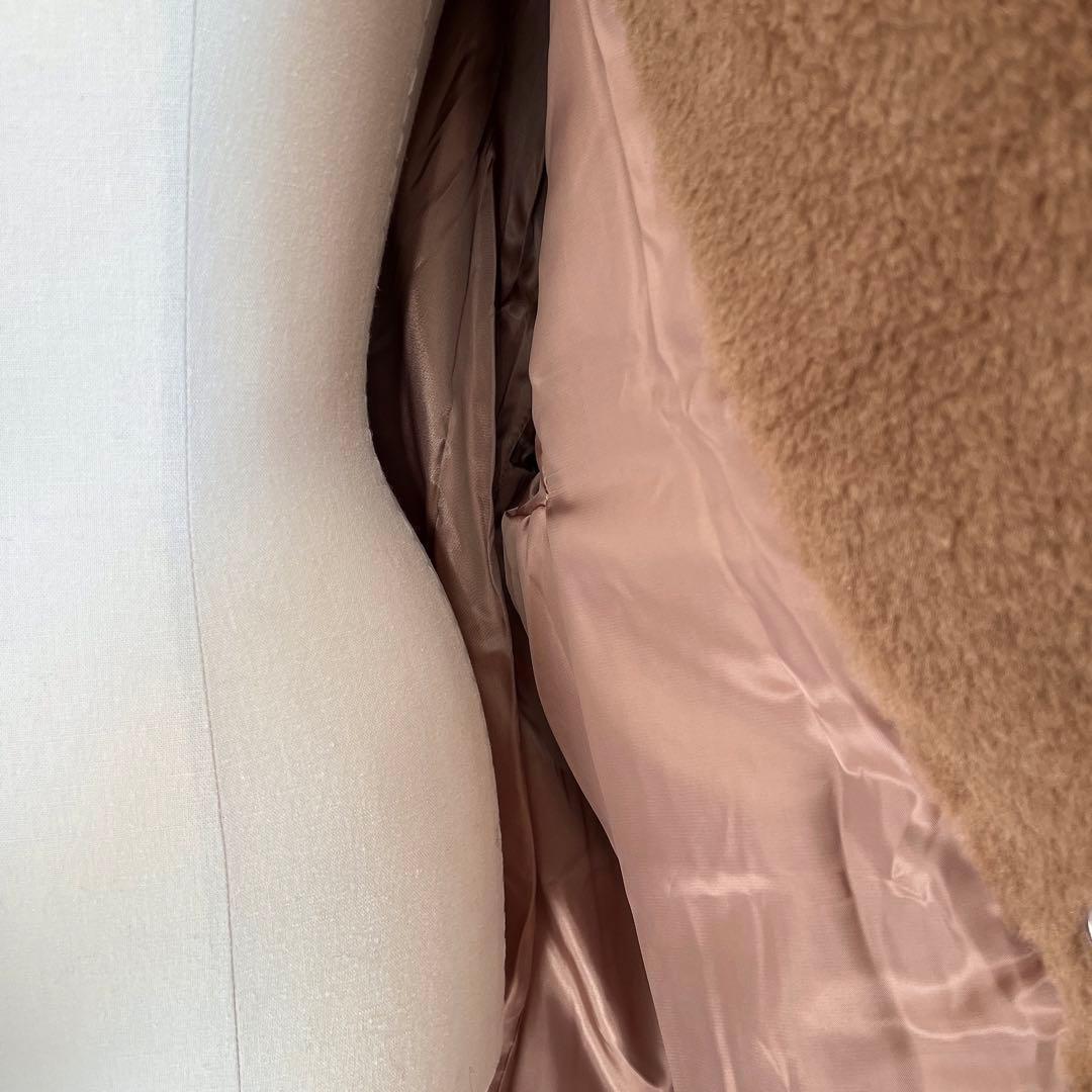 新型最新作❗️ベアロングコート テディコート ライトブラウン　キャメル