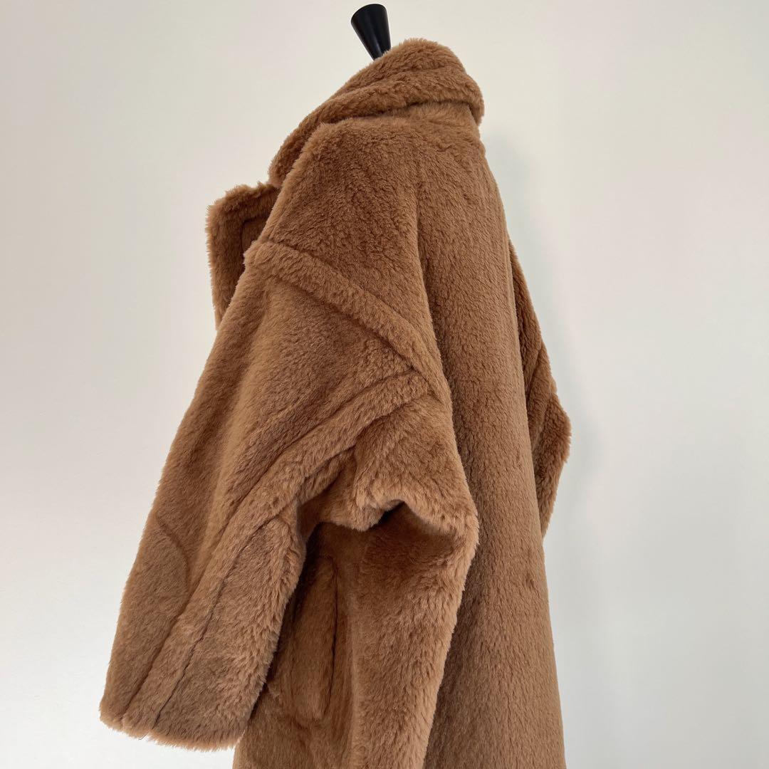 新型最新作❗️ベアロングコート テディコート ライトブラウン　キャメル