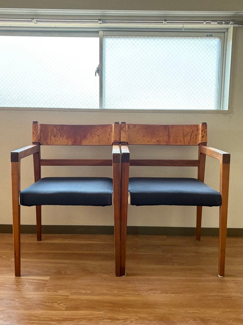 【リネン】Ritzwell イビサフォルテ　本革チェア