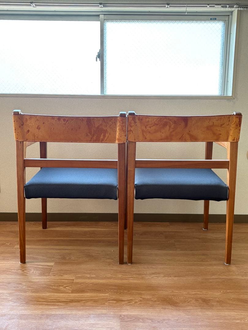 【リネン】Ritzwell イビサフォルテ　本革チェア