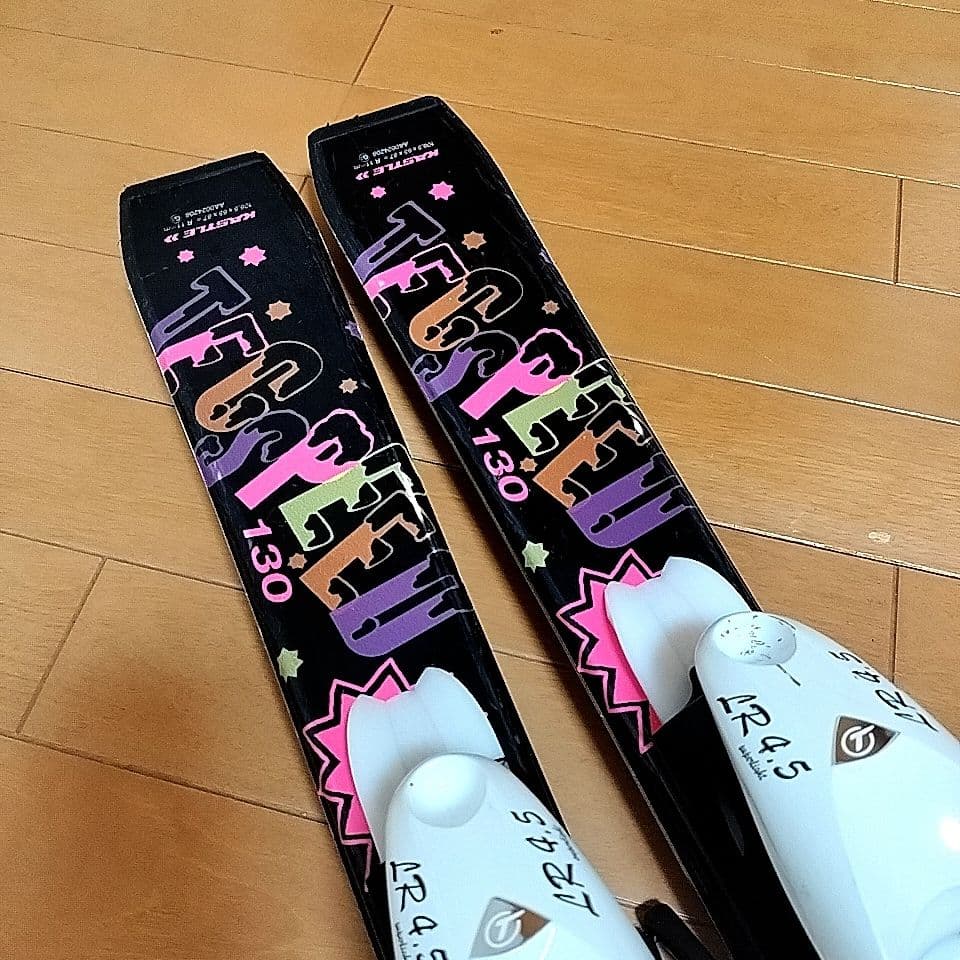 【あか様】スキー板／ブーツ／ストック 3点セット