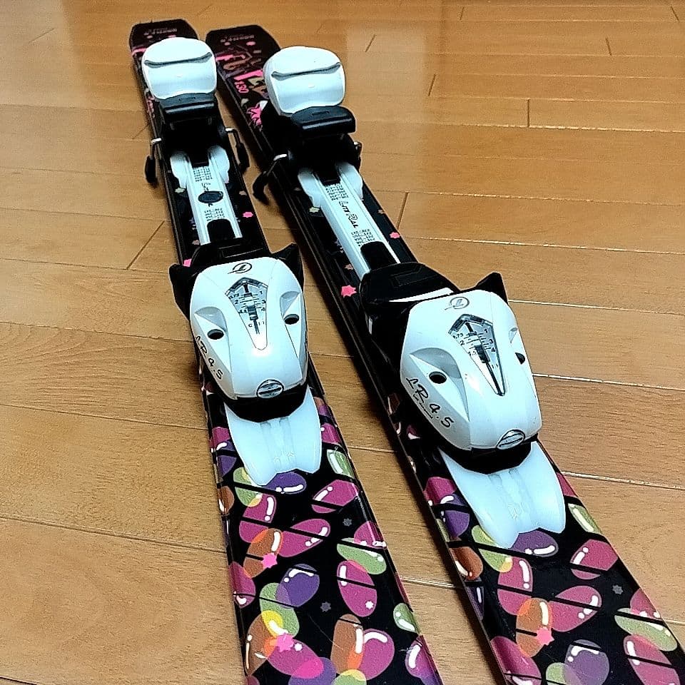 【あか様】スキー板／ブーツ／ストック 3点セット