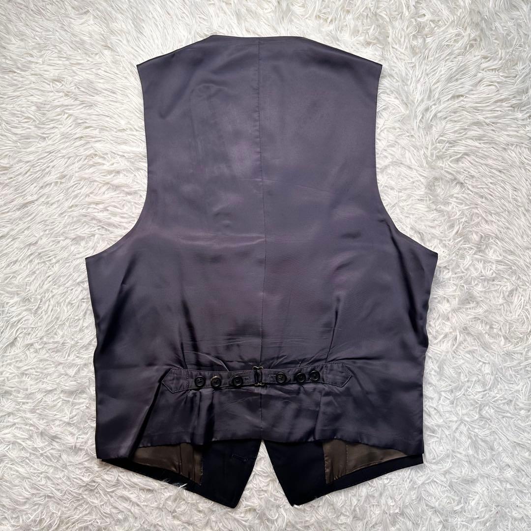 希少 極美品 ポールスミス 薔薇柄 花柄 ゼニア 3ピース セットアップ黒 MX