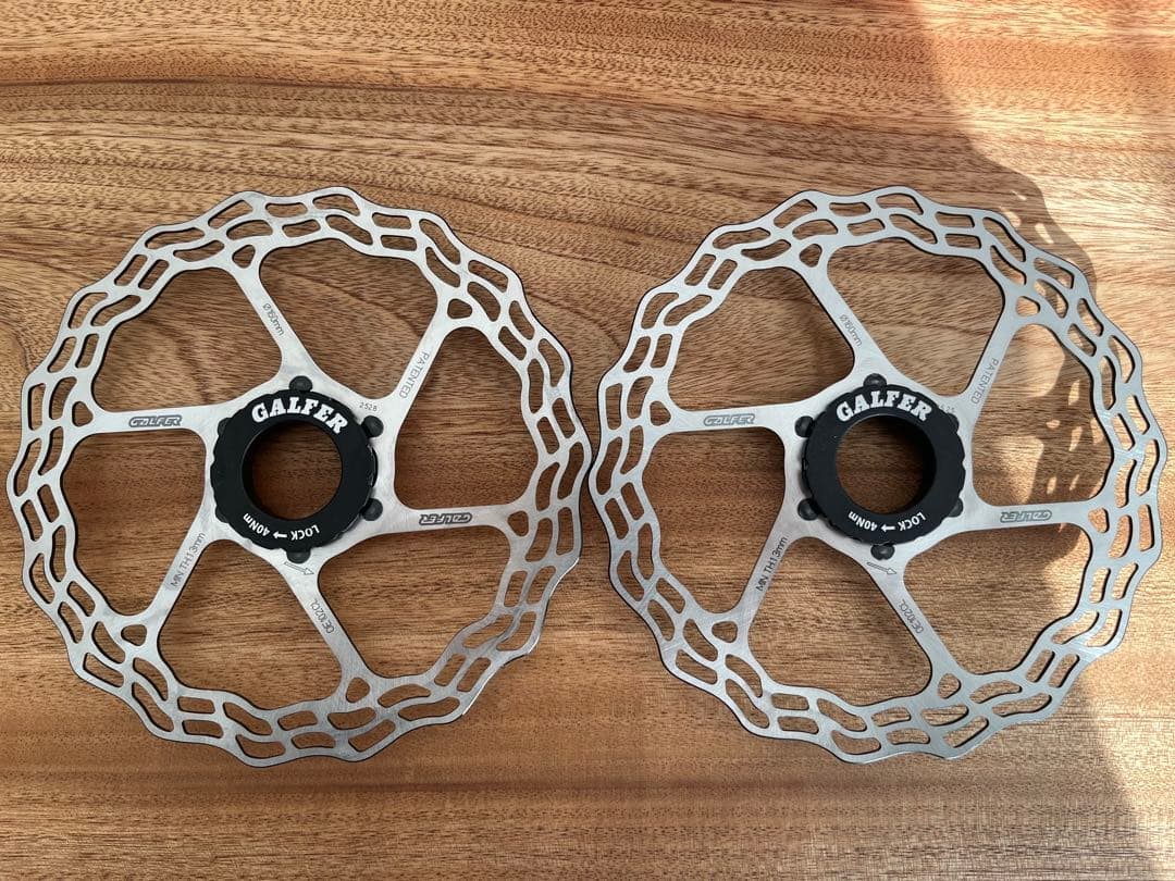 GALFER ガルファー ディスクローター 160mm 2枚セット