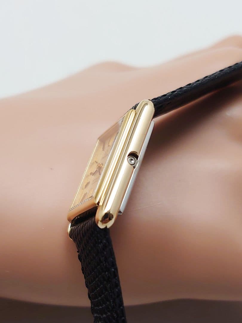 OH済 1979年製 オメガ デビル タンク・レクタングル レディース 極上品