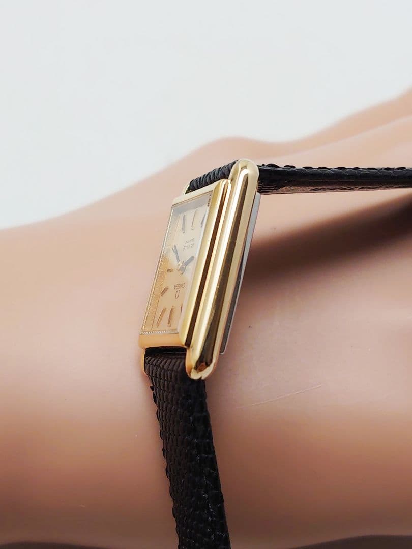 OH済 1979年製 オメガ デビル タンク・レクタングル レディース 極上品