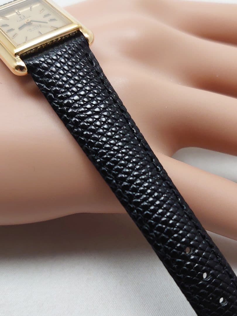 OH済 1979年製 オメガ デビル タンク・レクタングル レディース 極上品