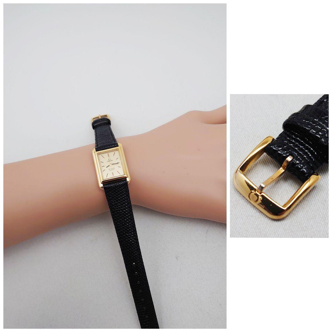 OH済 1979年製 オメガ デビル タンク・レクタングル レディース 極上品