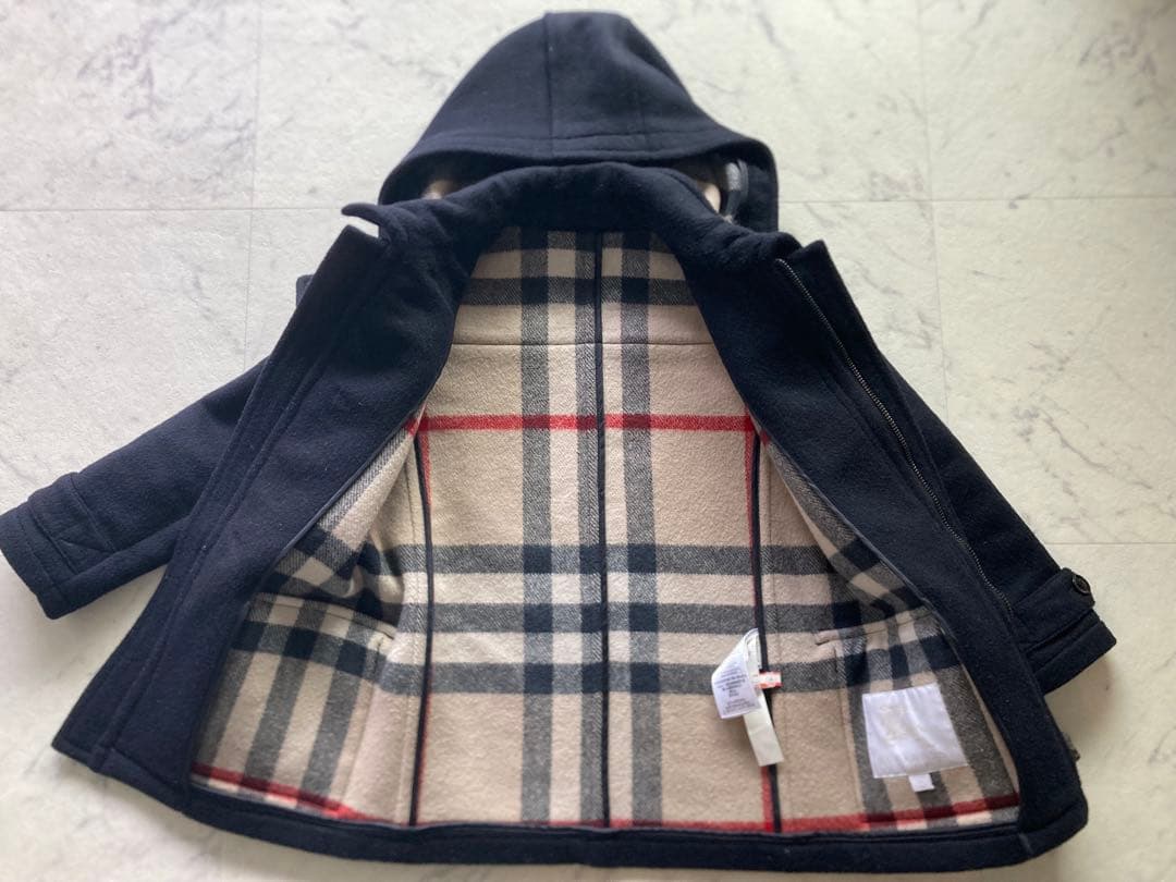 美品✨バーバリー　キッズ6Y/116　ダッフルコート