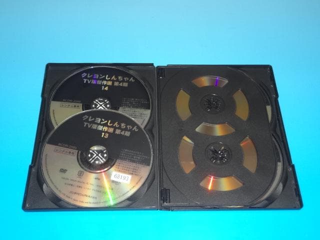 DVD クレヨンしんちゃん 第4シリーズ 24巻 全巻 レンタル ケース付き