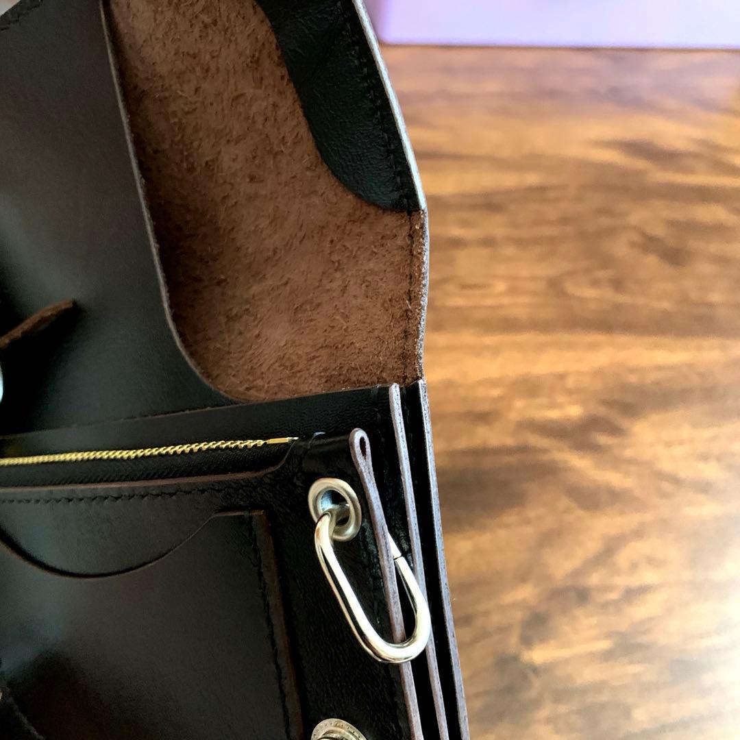 トラッカーウォレット　handmade CA00X 馬革×牛革