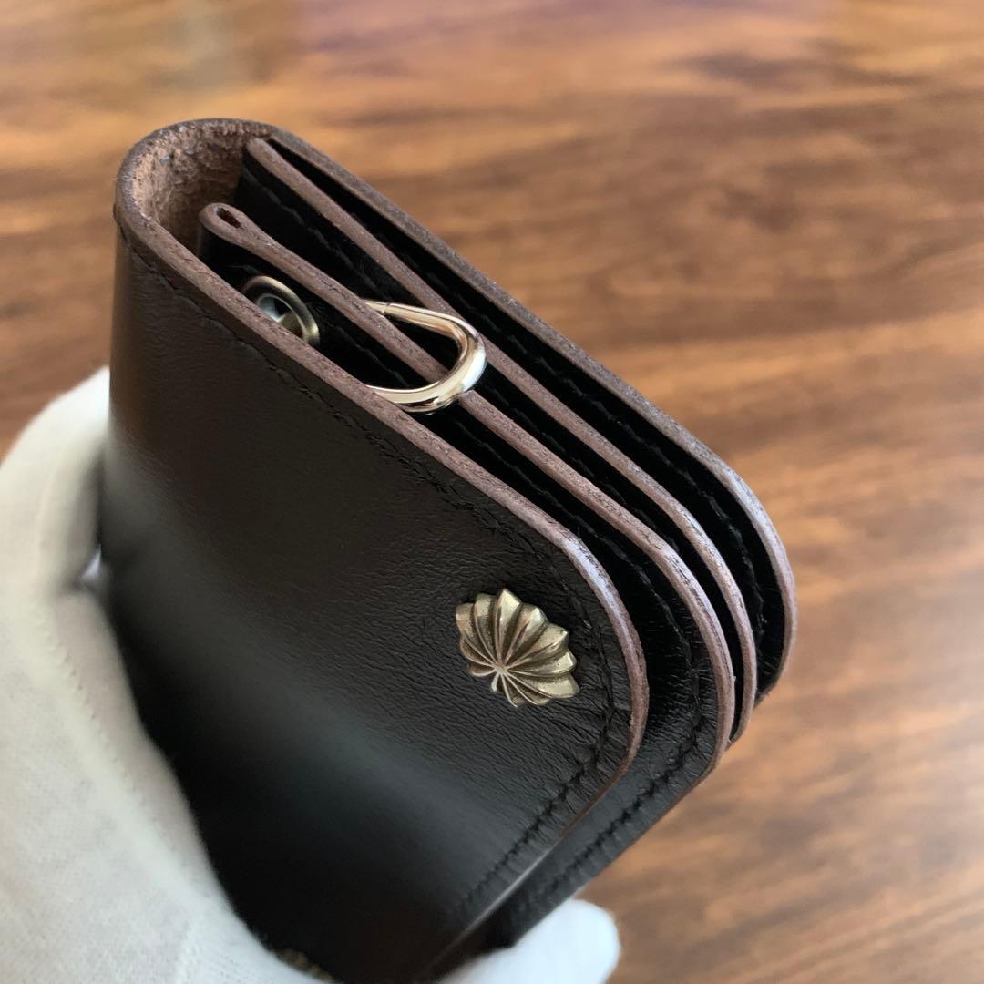 トラッカーウォレット　handmade CA00X 馬革×牛革