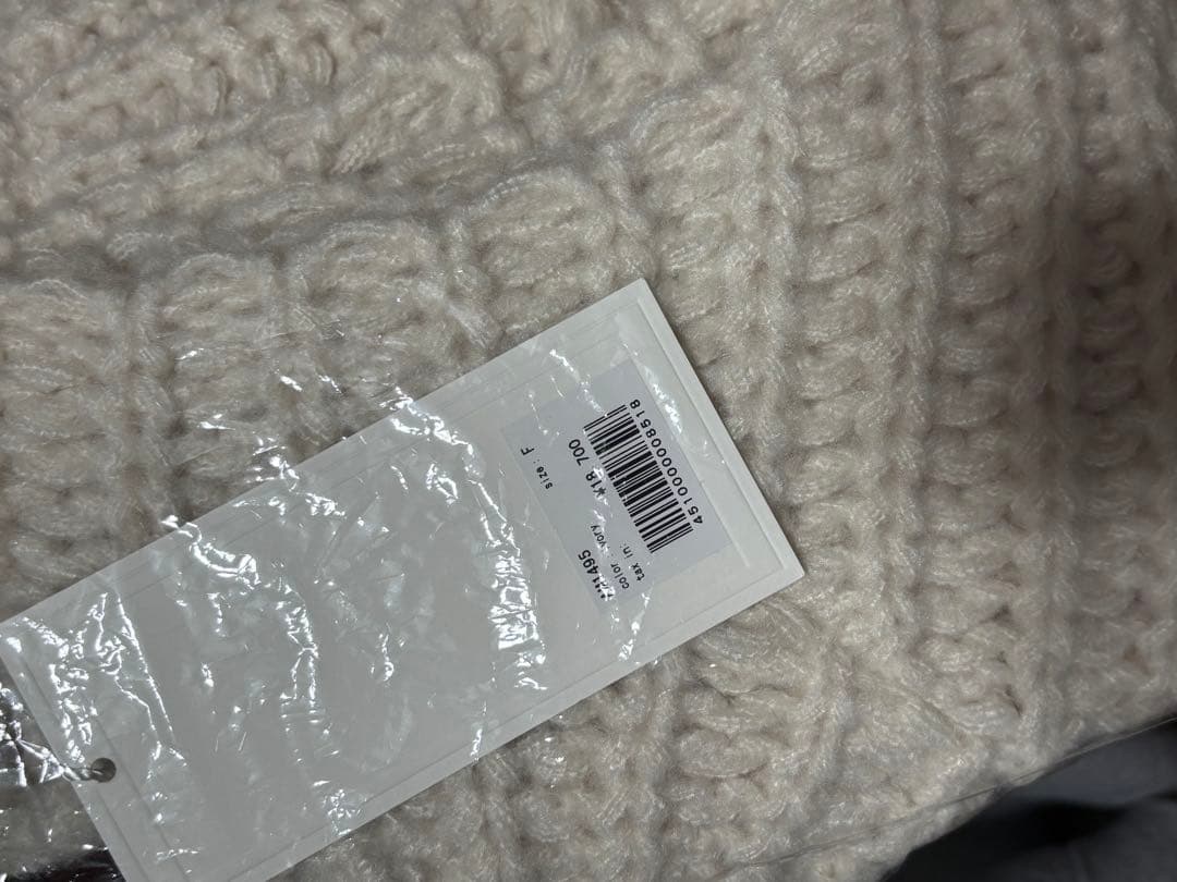 ワンピース andmary Leo hoodie set dress ivory