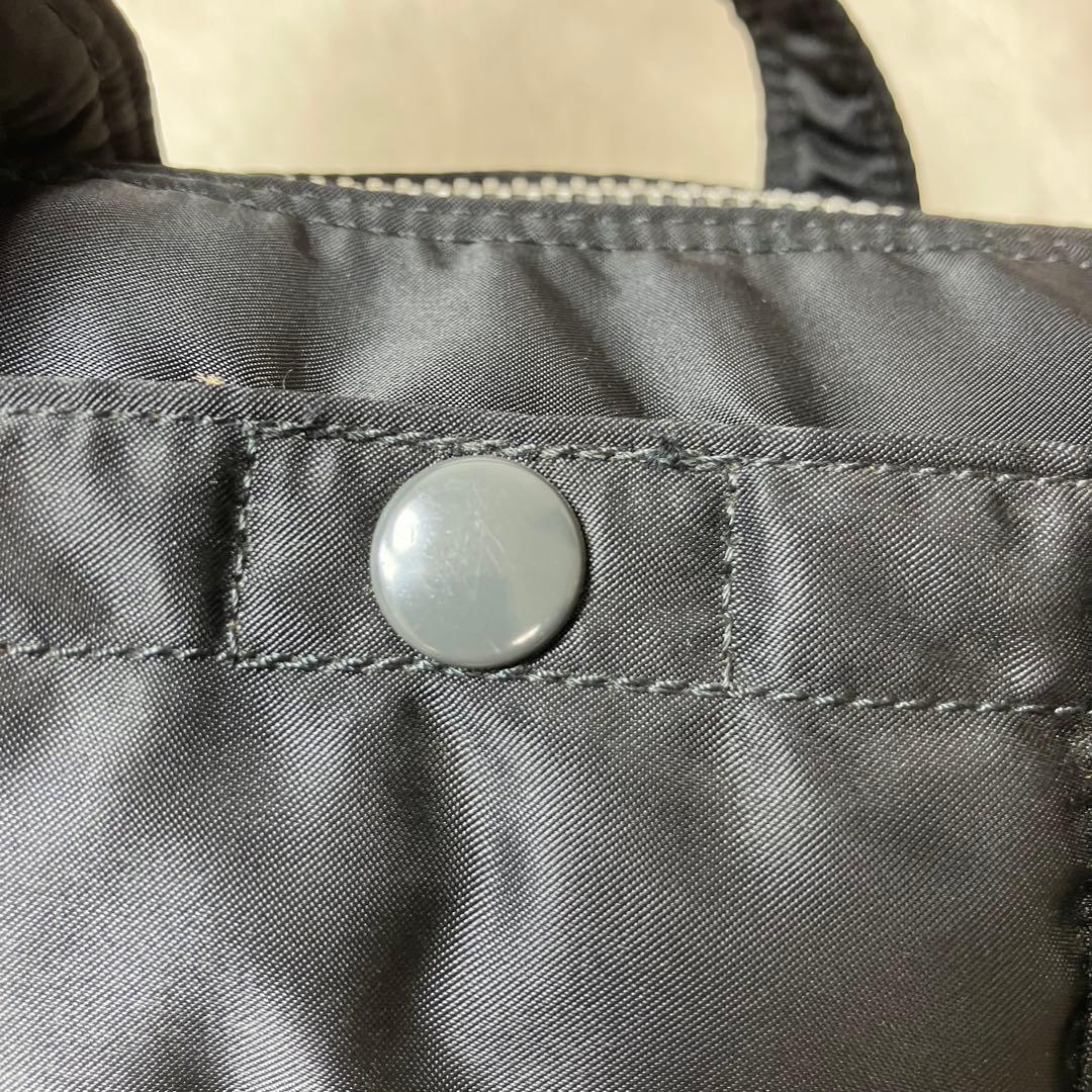 未使用級 ポーター タンカー ドラム ダッフル ミニボストンバッグ Sサイズ 黒