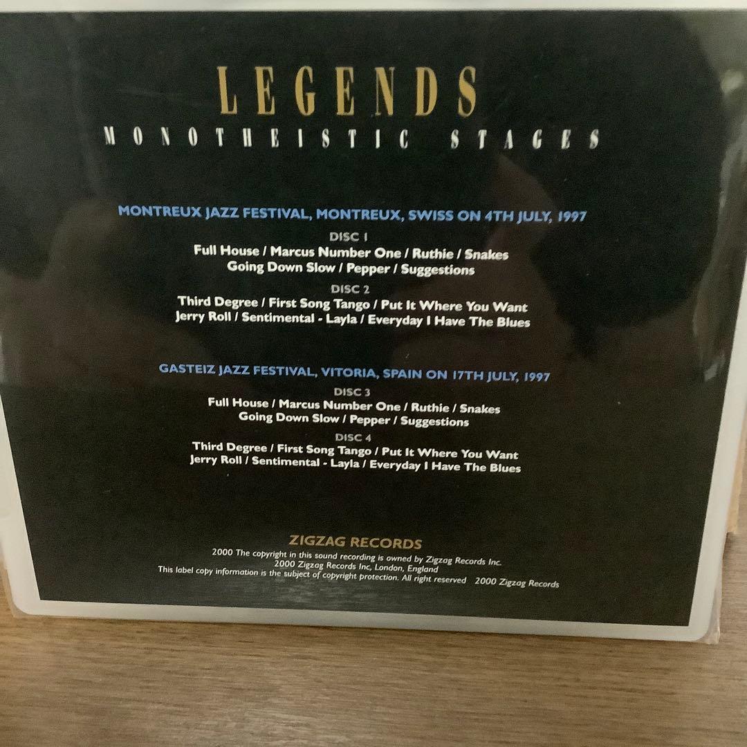 洋楽 LEGENDS MONOTHEISTIC STAGES 4CD