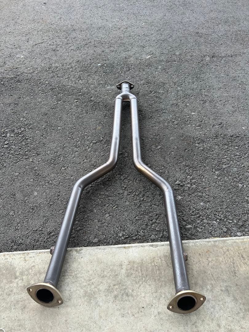 T*A様 21クラウンアスリート　ガソリン専用中間マフラー スリーキャッツマフラ