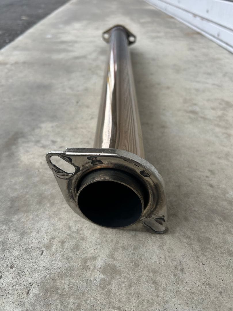 T*A様 21クラウンアスリート　ガソリン専用中間マフラー スリーキャッツマフラ