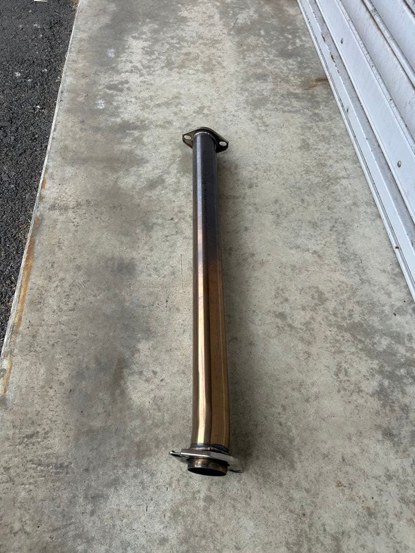 T*A様 21クラウンアスリート　ガソリン専用中間マフラー スリーキャッツマフラ