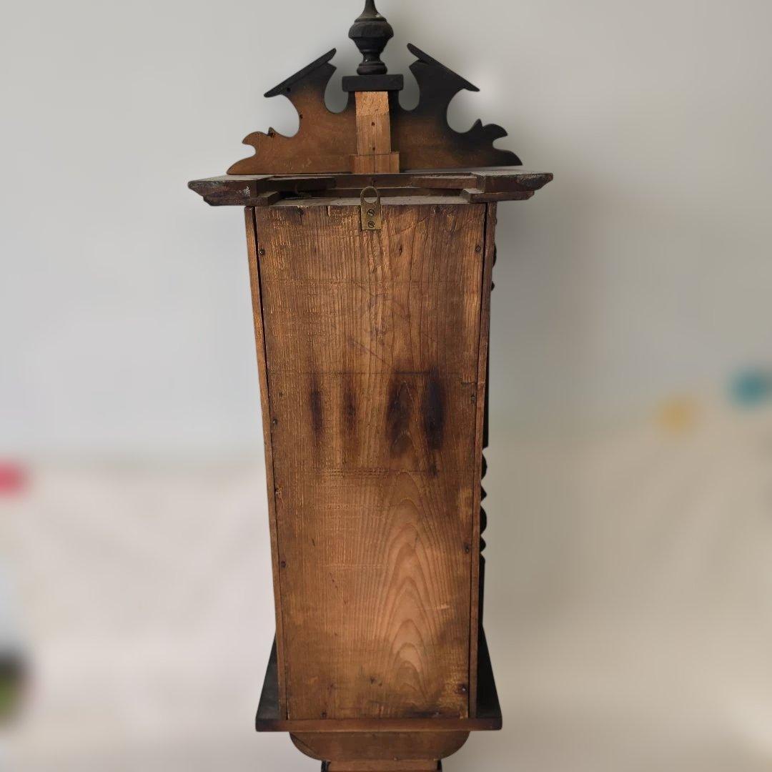 柱時計 ゼンマイ式 レトロ アンティーク