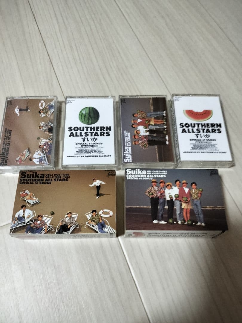 初回限定版 Suika サザンオールスターズ カセットテープセット