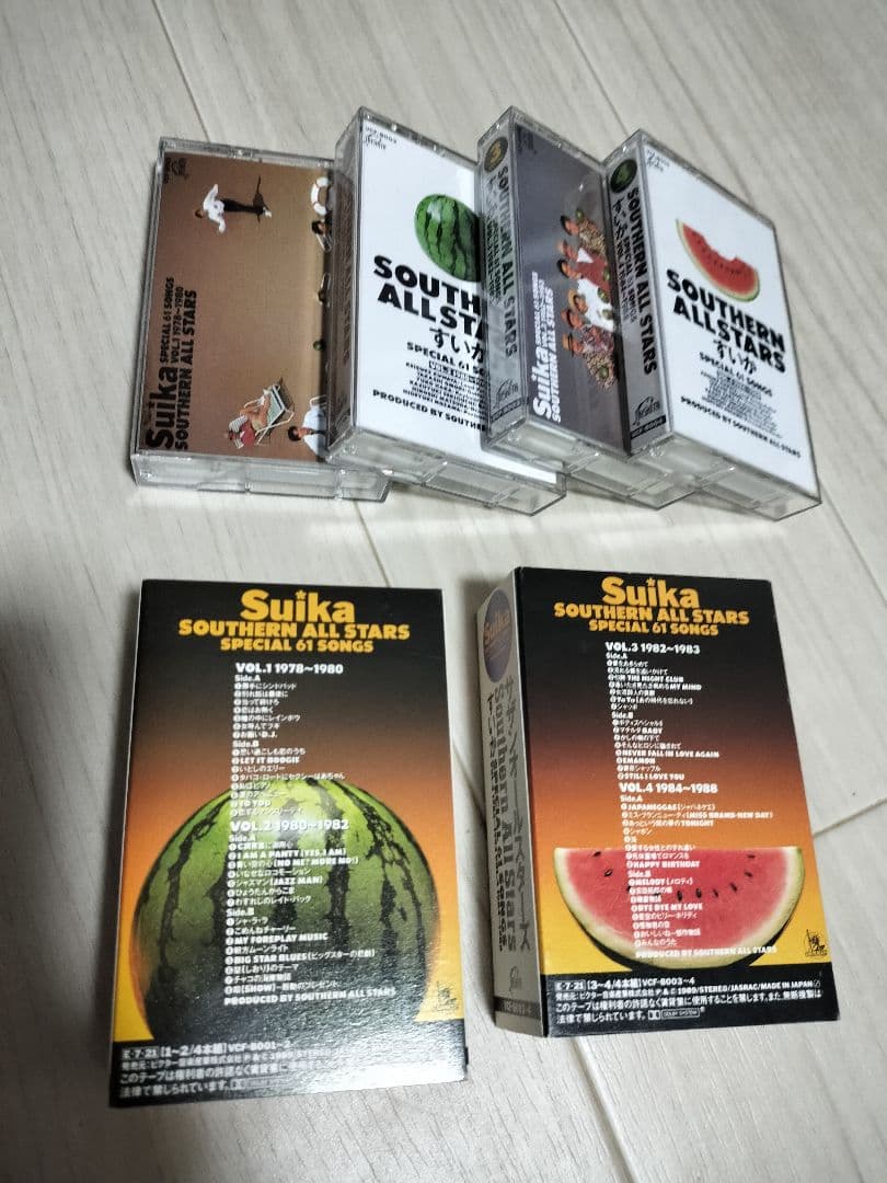 初回限定版 Suika サザンオールスターズ カセットテープセット