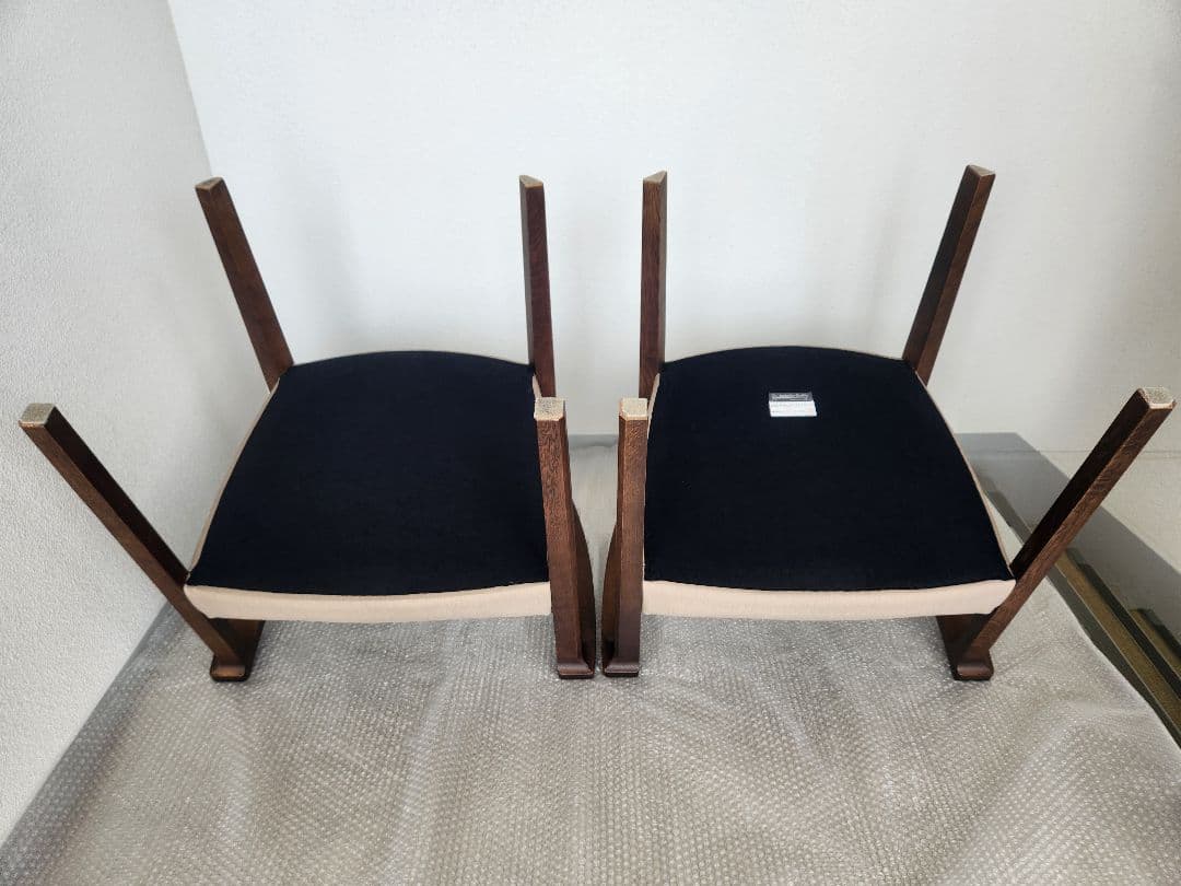 カリモク家具 ダイニングチェア CU6110K564 肘付き② １脚