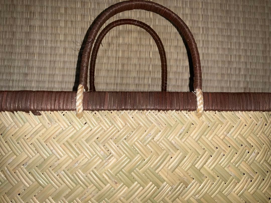 鳥越竹細工　市場かご　新品　●特選●2個セット　大中セット●期間限定●