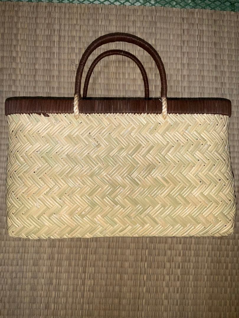 鳥越竹細工　市場かご　新品　●特選●2個セット　大中セット●期間限定●