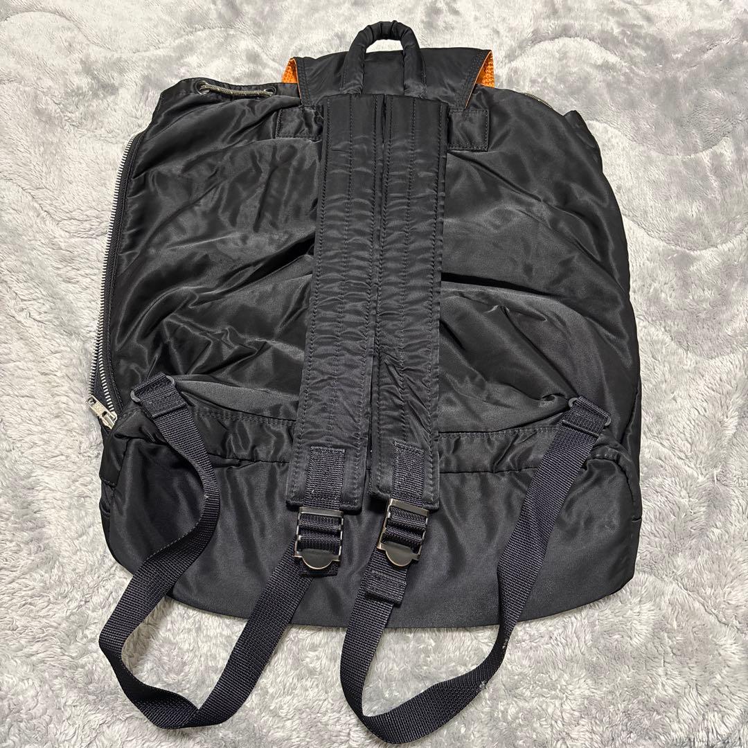 PORTER ポーター タンカー バックパック リュック 黒 ナイロン 巾着