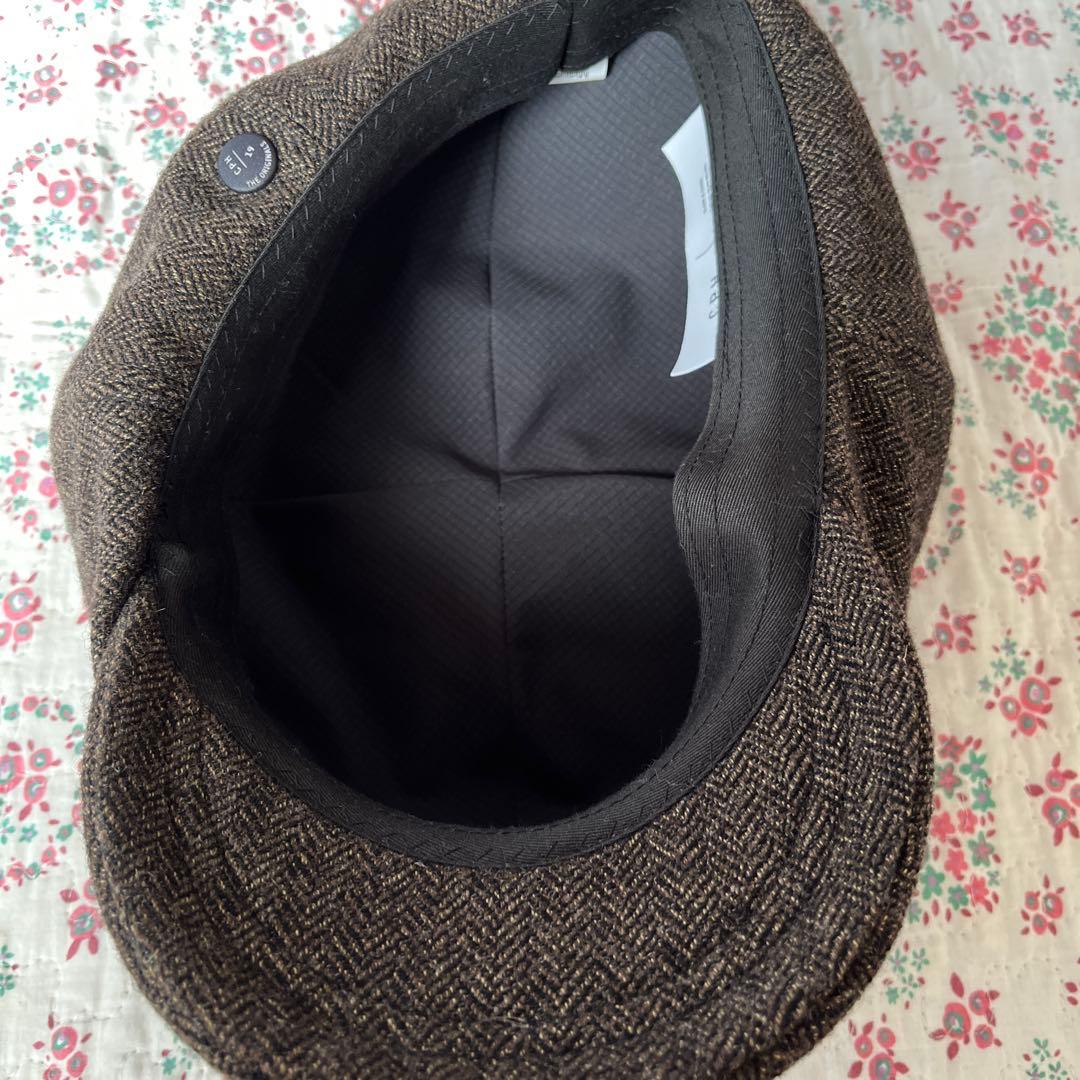 帽子 CPH 530WH WOOL HERRINGBONE CASQUETTE M/L
