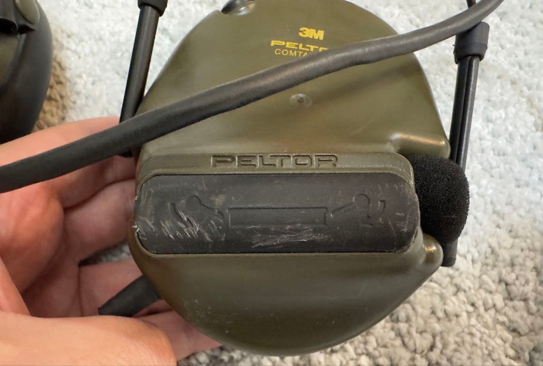 3M PELTOR COMTAC XP 実物 中古品
