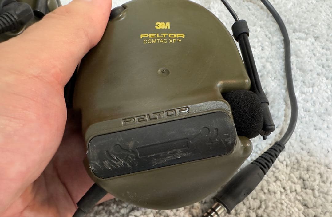3M PELTOR COMTAC XP 実物 中古品