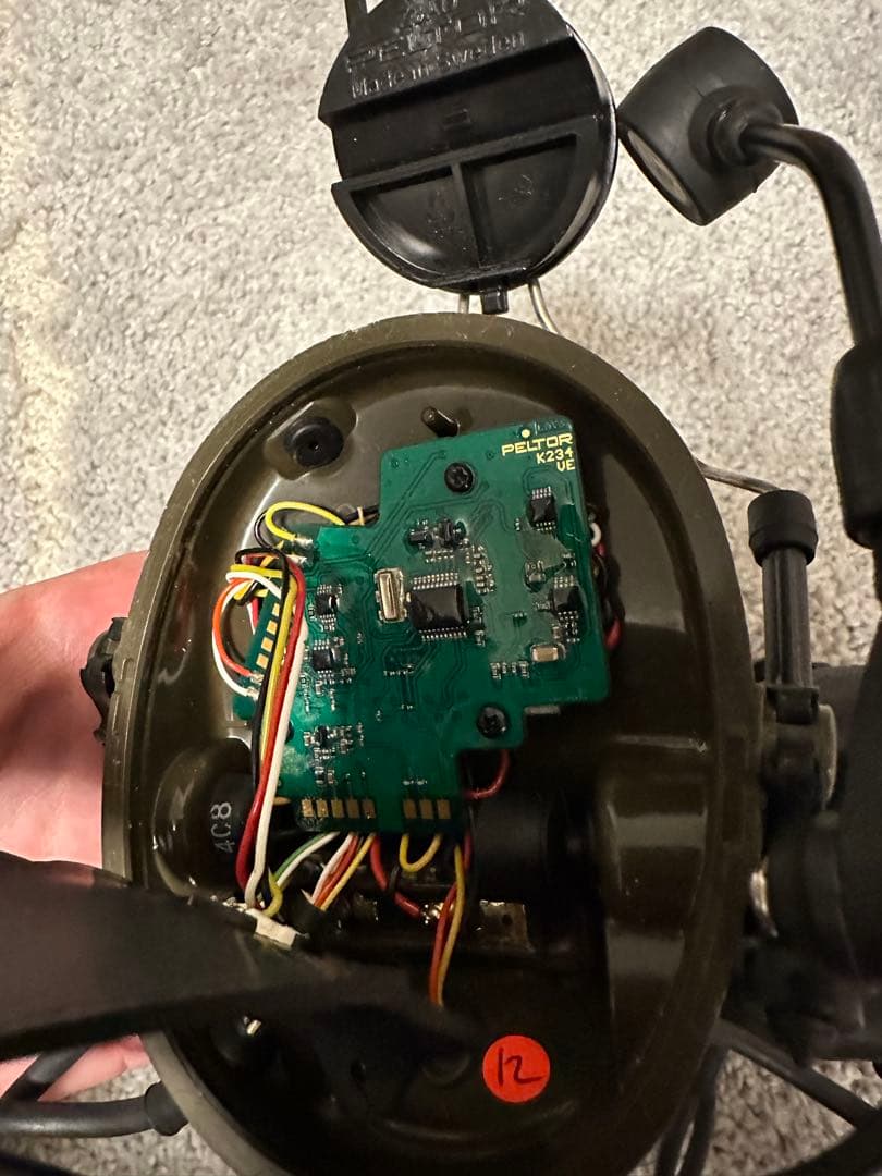 3M PELTOR COMTAC XP 実物 中古品