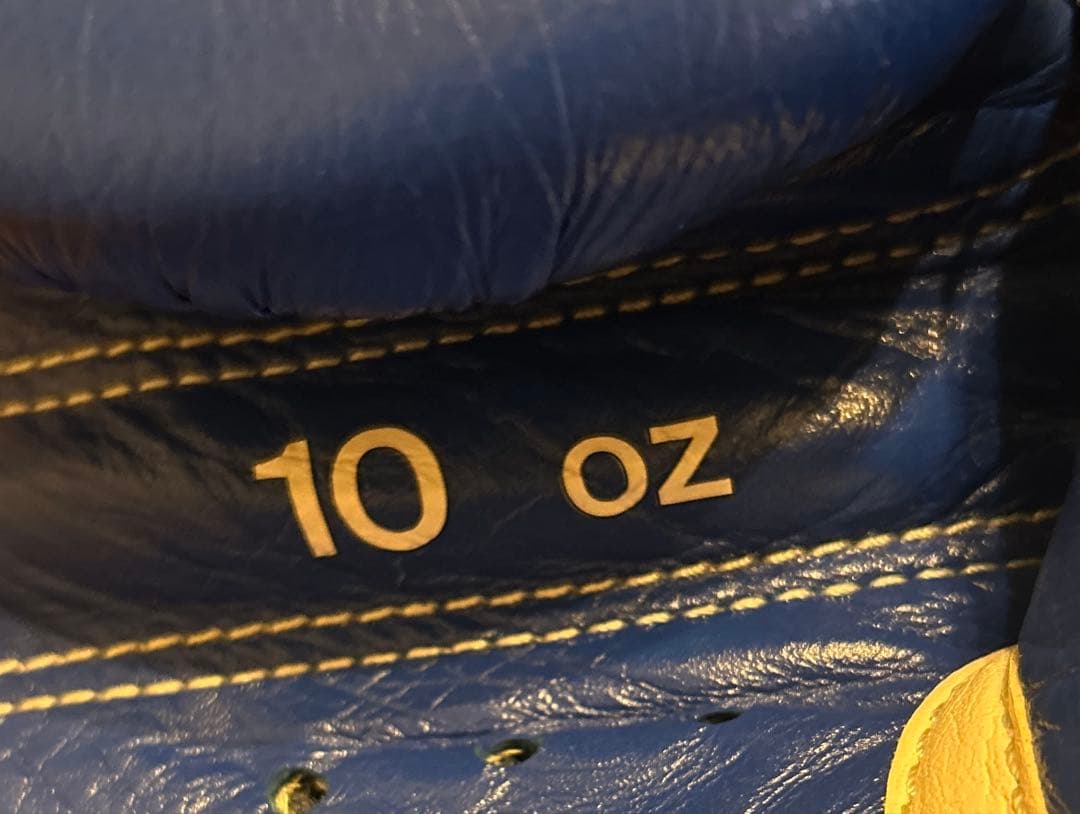 【極美品】winning　10oz　グローブ　ブルー　正規品　MS-300B