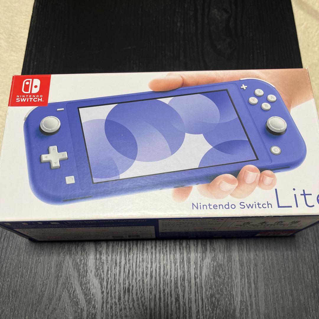 Nintendo Switch Lite ブルー 本体 美品 完備品 ケース付