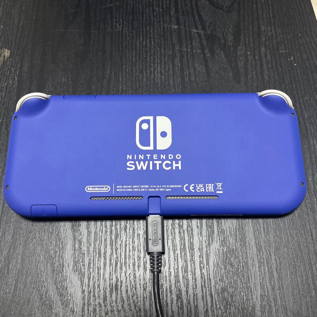 Nintendo Switch Lite ブルー 本体 美品 完備品 ケース付