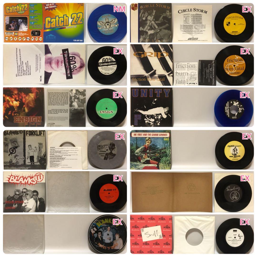希少　パンク　ハードコア　メロコア　etc.. レコード　セット　46枚+18枚