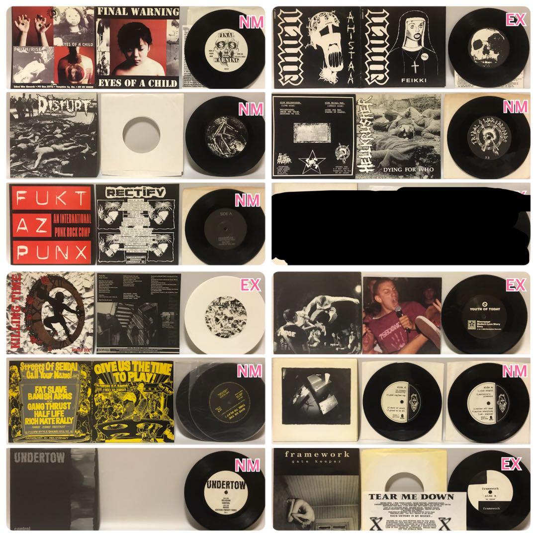 希少　パンク　ハードコア　メロコア　etc.. レコード　セット　46枚+18枚
