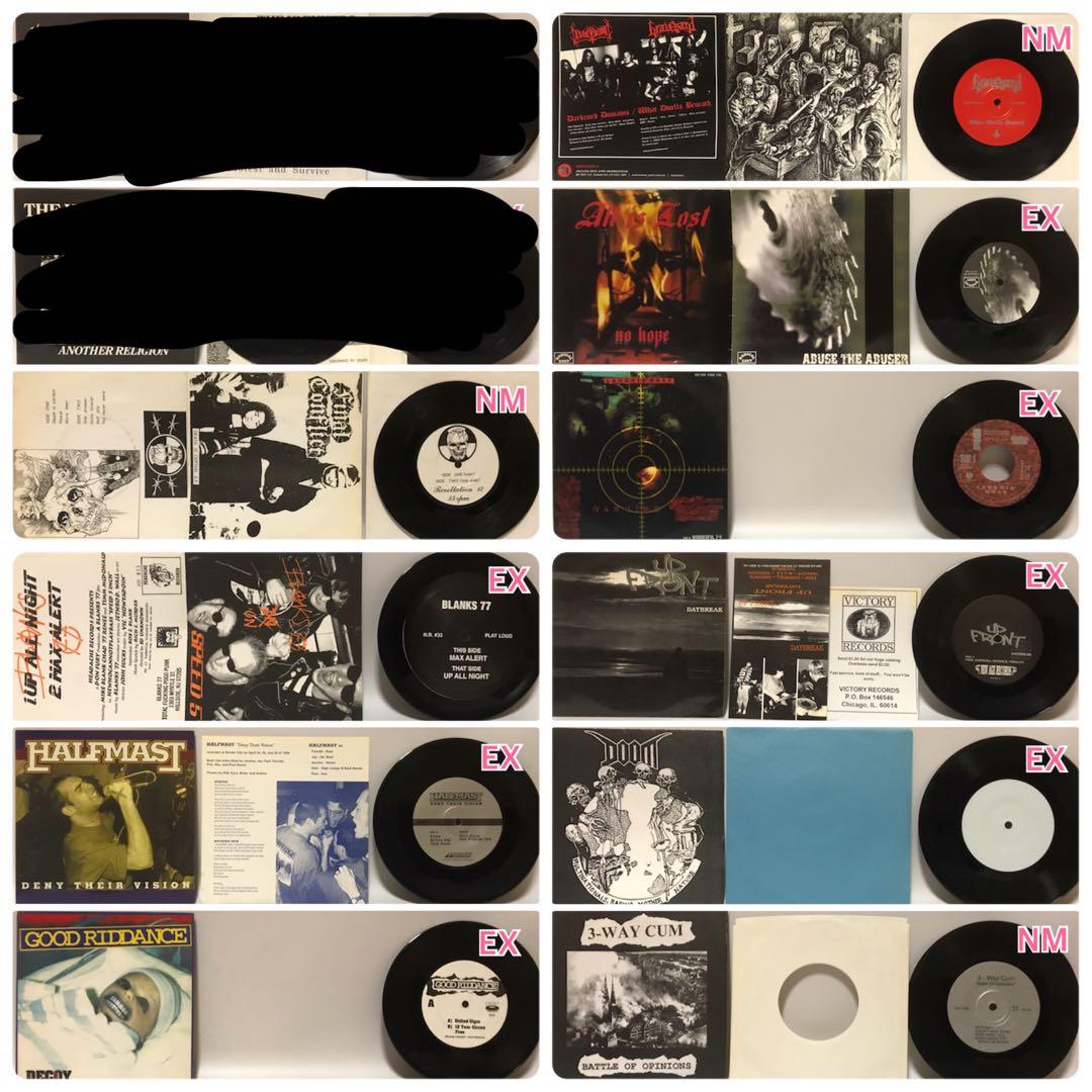 希少　パンク　ハードコア　メロコア　etc.. レコード　セット　46枚+18枚