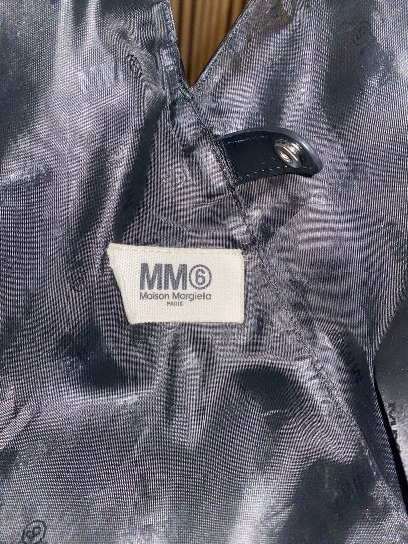 【MM6 Maison Margiela 】ブラックトートバッグ