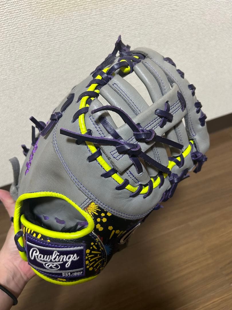 Rawlings HOH グラフィック 花火 軟式用 ファーストミット