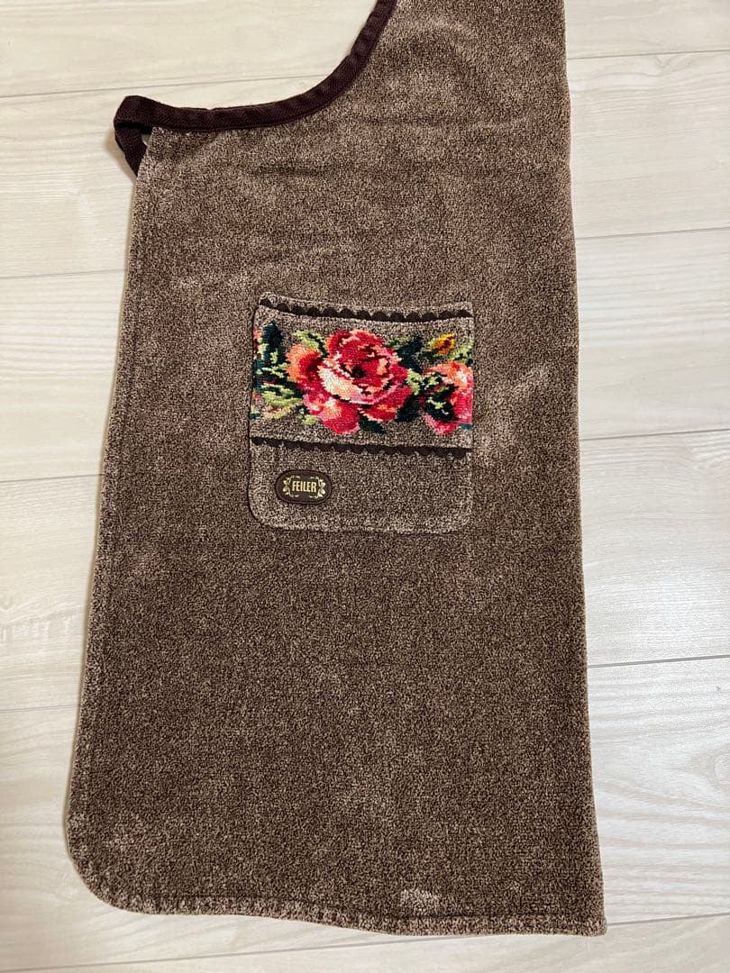 フェイラー エプロン ブラウン