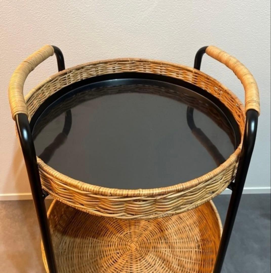 IKEAイケア　ルッバン　ワゴンテーブル　引き取りも可能