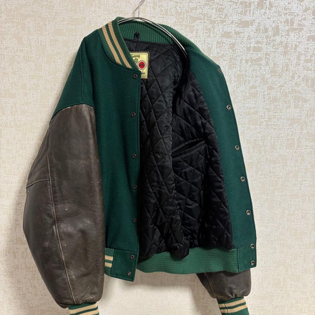 非売品　古着　ラッキーストライク　スタジャン 125th レザー
